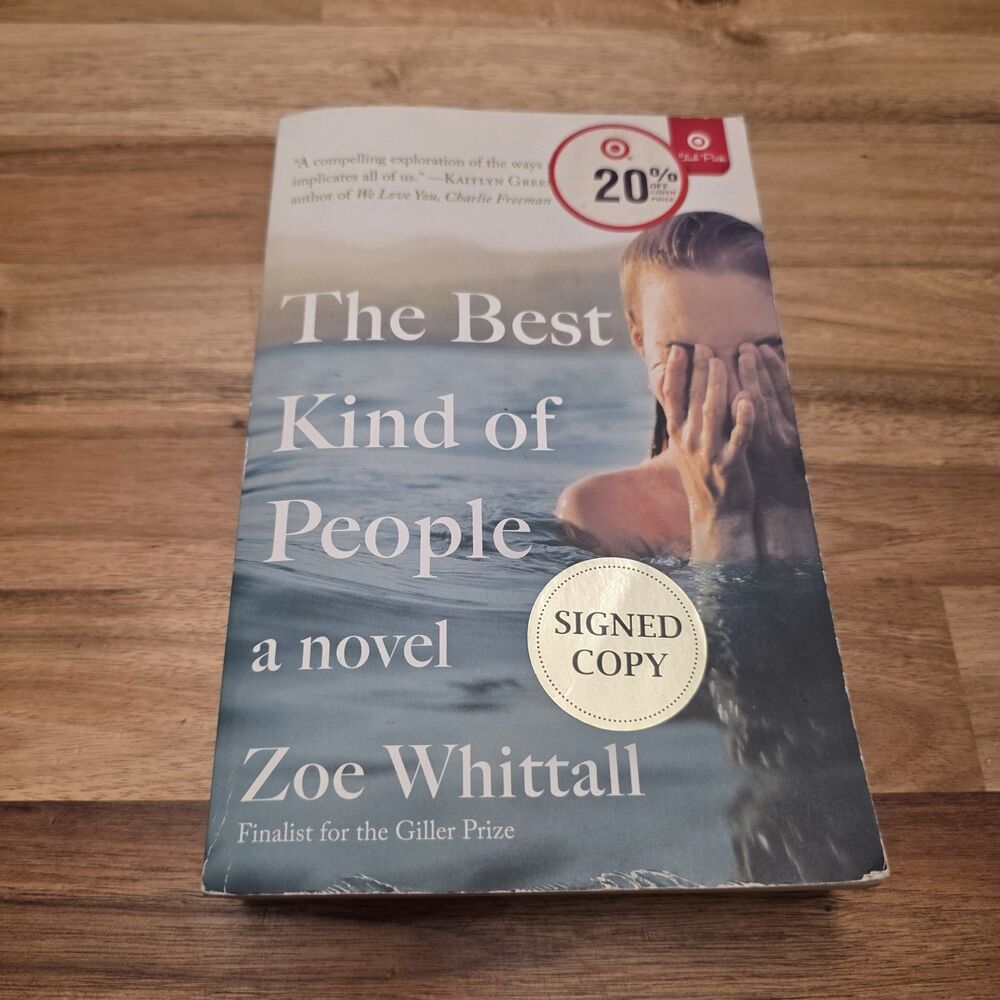 The Best Kind of People by Whittall, Zoe Signed Paperback Copy